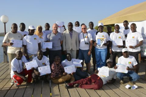 Participants CBMER training, Saloum Delta, Senegal, May 2018